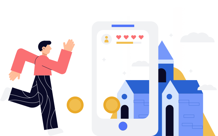 Peso Luck App Illustration